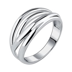 Кольцо из серебра без вставки, Л-14007