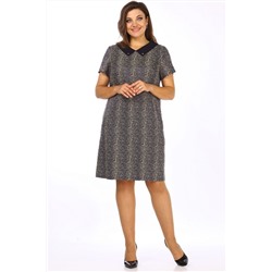 Lady Style Classic 1749/5 синий_беж, Платье