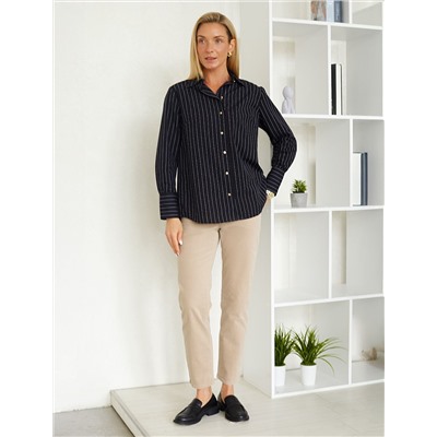 Блузка свободного силуэта из 100% хлопка