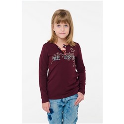 лонгслив для девочки Д 07/1-18 -50%