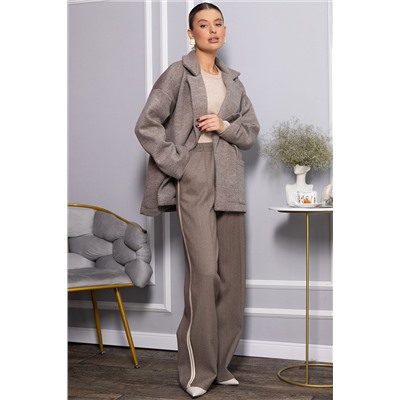 Брюки утепленные трикотажные Вильнюс (брауни) Б14451-5М