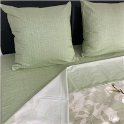 Постельное белье перкаль Магнолия (зеленая)