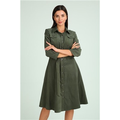 Moda Versal П2343 зеленый, Платье