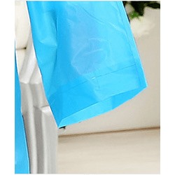 Плащ-дождевик детский (6-12 лет) Голубой