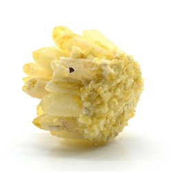 Кристаллическое образование желтого кварца 78*80*82мм, 480г.