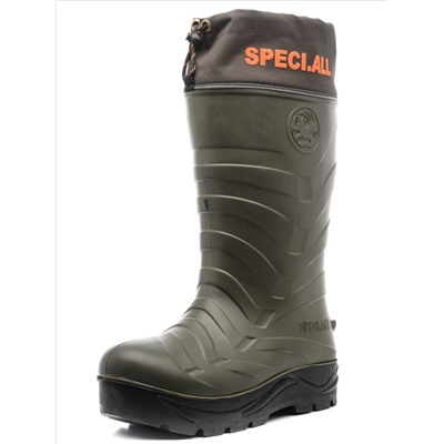 Сапоги мужские SPECI.ALL из ЭВА с манжетой.подошва ПУ, арт. 920-70PW, -70С, цв. олива.