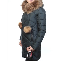 857 Куртка зимняя для девочки MALIYANA размер 6 - рост 116 см