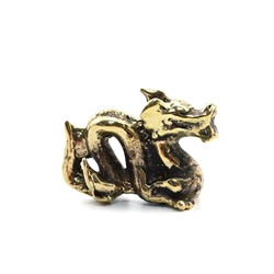 Дракон малый из бронзы 18*10*13мм