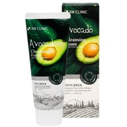3W CLINIC Пенка д/умывания с экстр.авокадо  Avocado Cliansing Foam 100мл