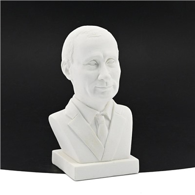 Фигурка из мрамолита "Бюст Путина"  65*50*110мм