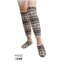 Гетры меховые эластичны ЗИМНИЙ ОРНАМЕНТ