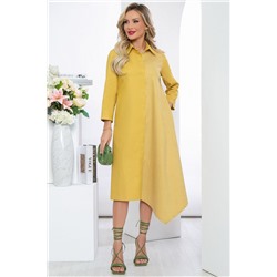 Платье Бэлла (горчица) П5418