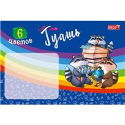 Гуашь  6цв. Profit 10мл.  Проф-Пресс КГ-2983