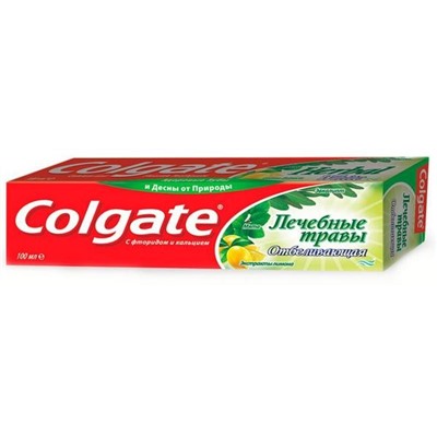 З.п.Colgate 100ml Лечебные травы Herbal Отбеливающая