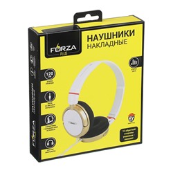 FORZA Наушники проводные накладные Ретро, поворотные, пластик, 2 цвета