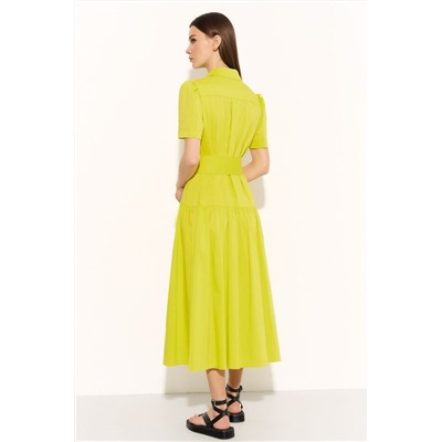 DiLiaFashion 0755 лимонный, Платье