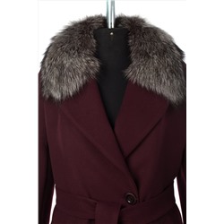 02-3057 Пальто женское утепленное (пояс)