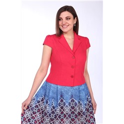 Lady Style Classic 1180/4 красный_синий, Юбка,  Жакет