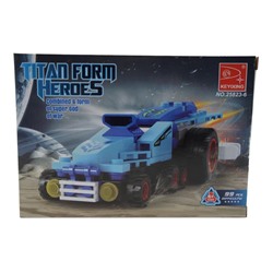 Конструктор Titan Form Heroes 99дет. Болид-трансформер  18*13см / коробка 25823-6