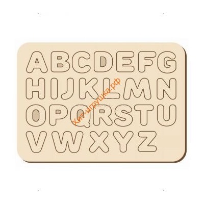 Изучаем буквы Англ. (дерев.) 092103, 092103