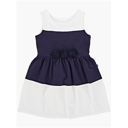 Платье UD 1465 син/белый