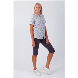 Belarusachka С5458В серо-стальной, Жакет, Велосипедки