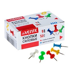 Кнопки силовые цветные DeVente 50шт. 4132401