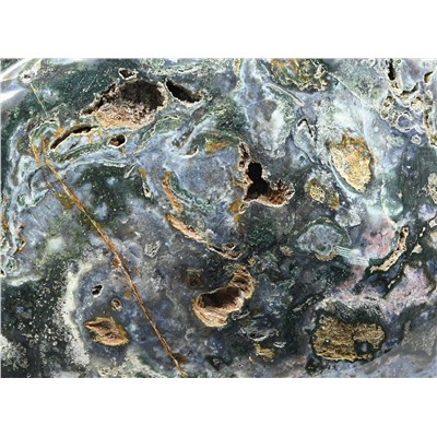 Натуральный камень агат моховой свободной формы  110*70*158мм, 1686г
