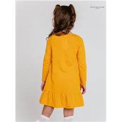 Платье Алиса дл/р горчица 3033