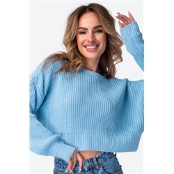 Женский укороченный джемпер оверсайз Happyfox