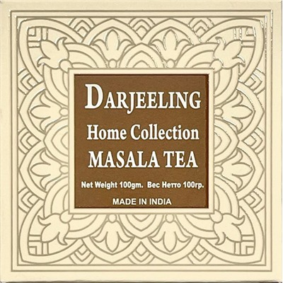 DARJEELING Home collection, MASALA TEA, Bharat Bazaar (ДАРДЖИЛИНГ Домашняя Коллекция, МАСАЛА ЧАЙ, Бхарат Базар), 100 г.