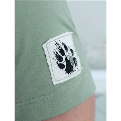 Футболка из премиального хлопка с авторским принтом