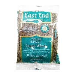 Extra Bold Indian CUMIN WHOLE (Jeera Whole), East End (Экстра крупный Индийский КУМИН СЕМЕНА (Зира семена), Ист Энд), 100 г.