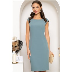 Платье-футляр "Основной инстинкт" (мята) П4805