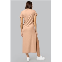 Однотонное женское платье-футболка Happyfox