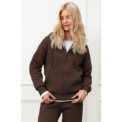 Женский костюм из футера с начесом Happyfox