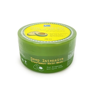 Deep Intensive Treatment Hair Mask FOR BREAKAGE AND SPLIT ENDS, Yoko (Глубокая интенсивная лечебная маска для ЛОМКИХ И СЕКУЩИХСЯ КОНЧИКОВ ВОЛОС, Йоко), 250 мл. - СРОК ГОДНОСТИ ДО 31 АВГУСТА 2024 ГОДА