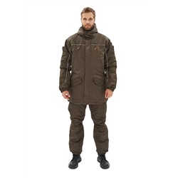 Костюм демисезонный "ГЕРКОН-ВЕСНА/ОСЕНЬ" куртка/брюки цвет: Хаки/т.хаки, ткань: Таслан/Кошачий глаз