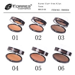 Штамп для бровей  RM 8004 т.01 Light brown medium arch Farres АКЦИЯ! СКИДКА 60%