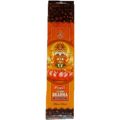 JAI SHRI BRAHMA Incense Sticks, Tridev (ДЖЕЙ ШРИ БРАХМА благовония, Тридев), 20 г.