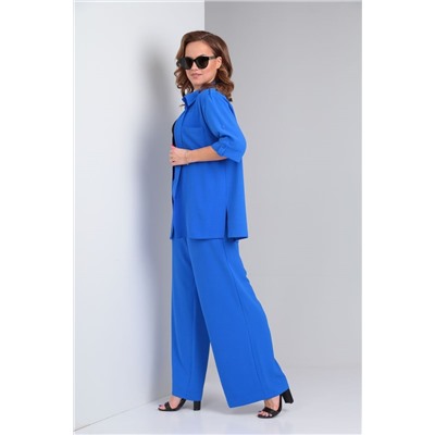 Andrea Fashion 3 василёк, Брюки,  Рубашка