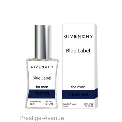Тестер Givenchy - Blue Label for men 35 ml Made in UAE