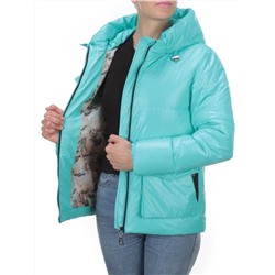 8265 TURQUOISE Куртка демисезонная женская BAOFANI (100 гр. синтепон) размер 42
