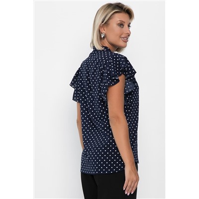 Блуза Челси (синяя) Б13948-6М
