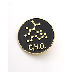 Металлический значок "Химия"