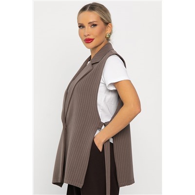 Жилет Рабочий день (кофе) Б14214-4М