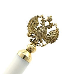 Подарочная ручка из родонита "Россия"