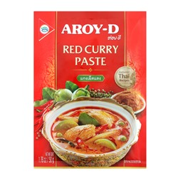 RED CURRY PASTE, AROY-D (Паста КАРРИ КРАСНАЯ, АРОЙ-Д), 50 г.