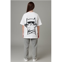 Детская футболка оверсайз Happyfox