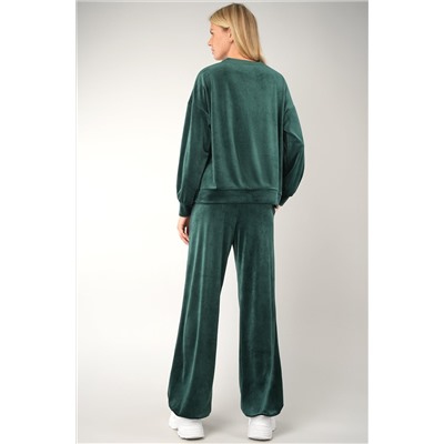 Женский велюровый костюм оверсайз Happyfox